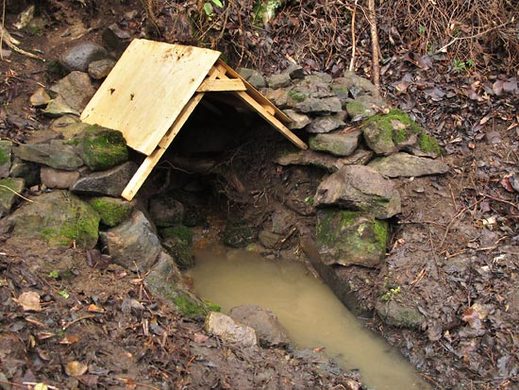 Studánková mapa Štramberska