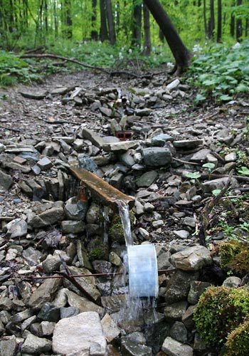 Studánková mapa Štramberska
